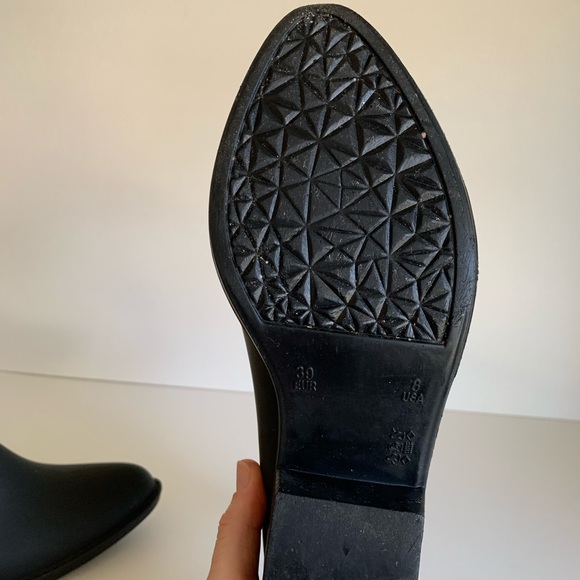 Jeffrey Campbell Stormy Rain Boot Black Booties - Picture 4 of 7